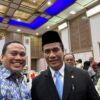 Muhammad Ramli Rahim bersama Andi Amran Sulaiman. (Ist)