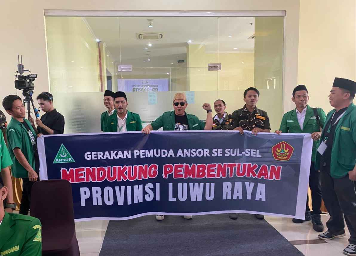 Pemekaran Luwu Raya Menggema di Konferwil GP Ansor Sulsel, Rusdi Idrus: Bukan Sikap Resmi Organisasi