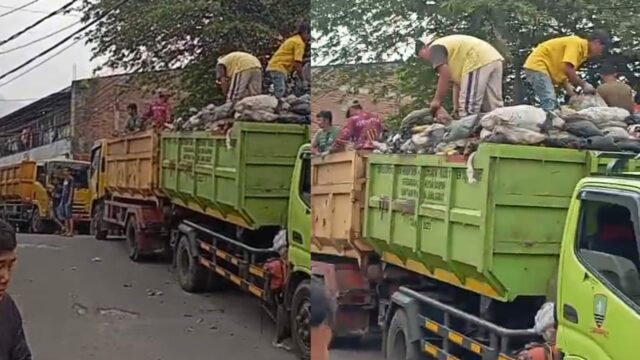Pengangkutan Sampah Oleh ORW dan ORT Desa Cinta Mulya Kecamatan Jatinangor Kabupaten Sumedang Jawa Barat